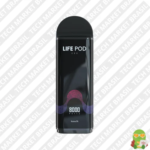 Refil Life Pod Eco – 8000 Puffs – Pod Descartável love 66