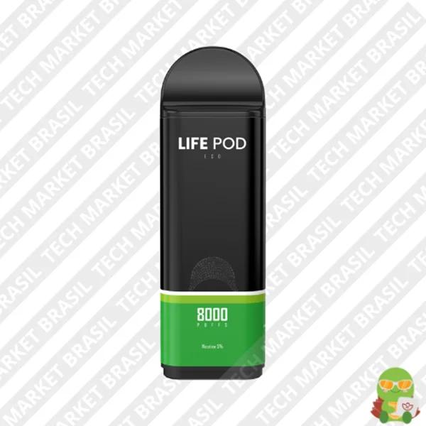 Refil Life Pod Eco – 8000 Puffs – Pod Descartável monster drink