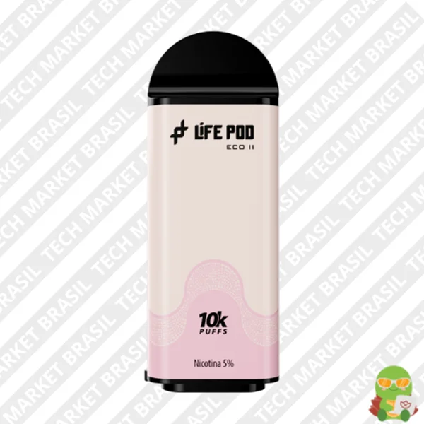 Refil Life Pod Eco 2 – 10000 Puffs – Pod Descartável Pink Lemonade