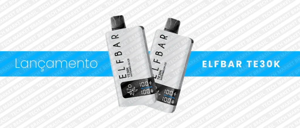 Banner do Pod Descartavél Elf Bar TE30K – 30000 Puffs na Tech