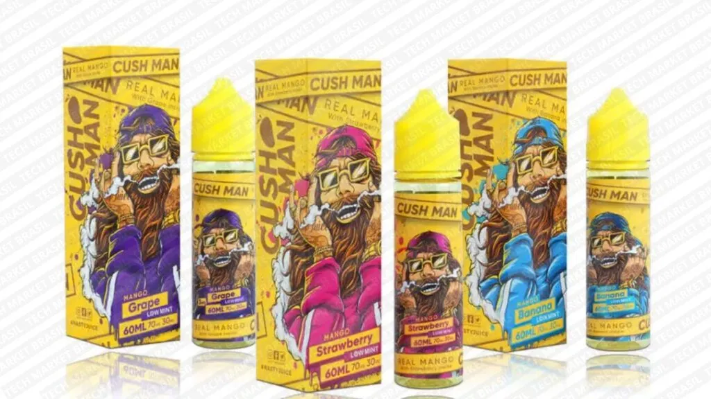 Banner do E-liquido Nast Cush Man 60 ML – FreeBase – (3ml) na Tech