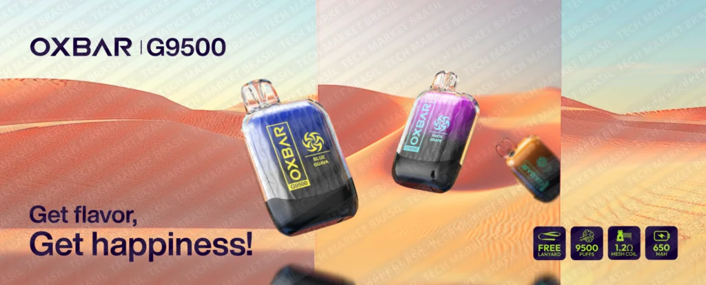 Banner do Pod Descartavél OXBAR G9500 – 9500 Puffs 