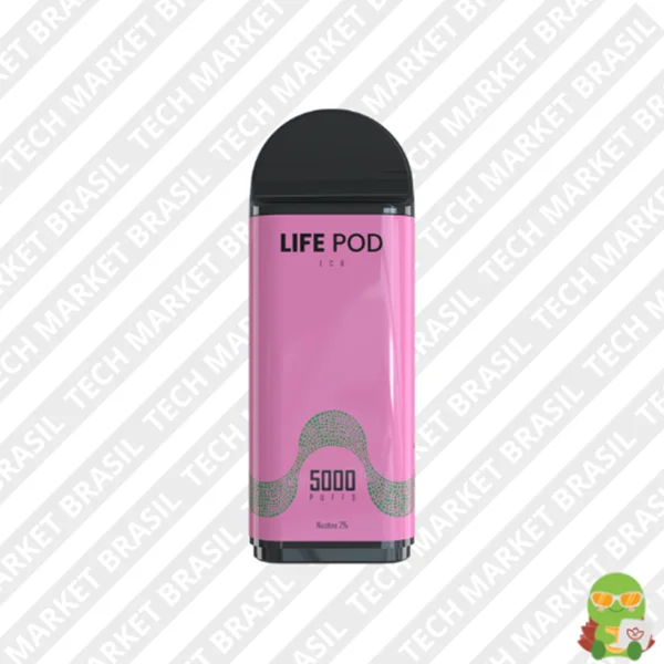 Refil Life Pod Eco – 8000 Puffs – Pod Descartável tropical