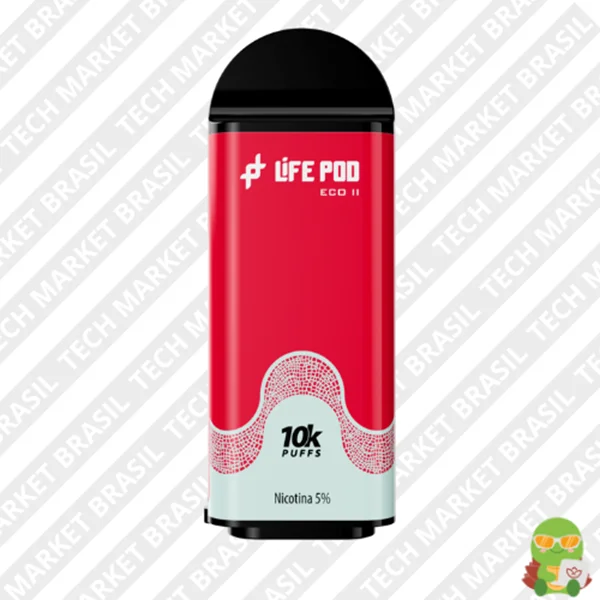 Refil Life Pod Eco 2 – 10000 Puffs – Pod Descartável Candy Ice