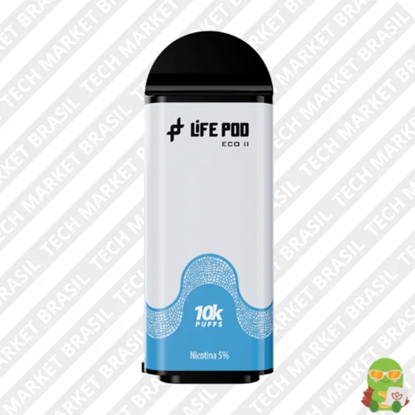 Refil Life Pod Eco 2 – 10000 Puffs – Pod Descartável Polar Ice