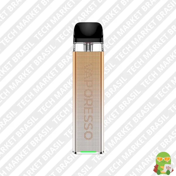 Pod System Vaporesso XROS 3 Mini – 1000 mAh Phanton Gold na Tech Market Brasil