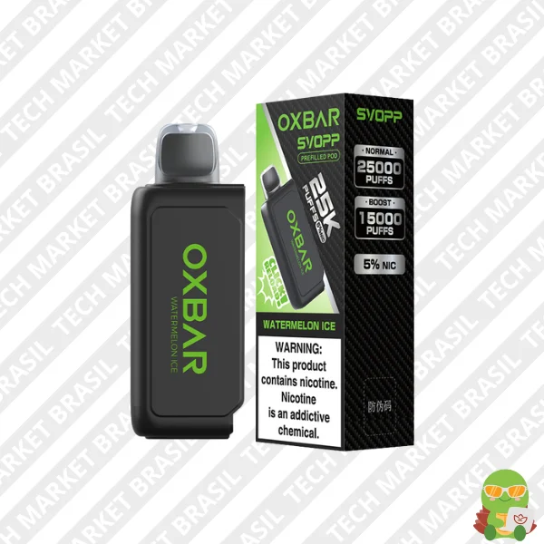 OXBAR SVOPP REFIL 32K – 32000 Puffs – Pod Descartavél Watermelon Ice