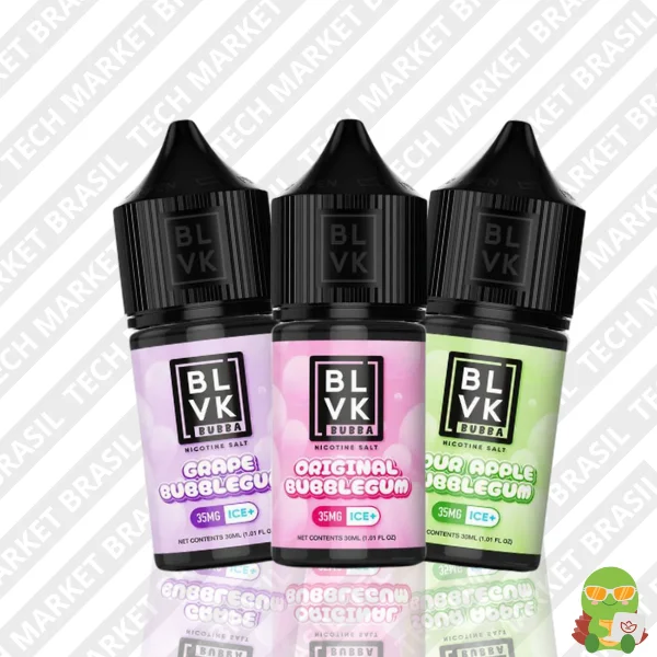 Principal do E-liquido BLVK Bubba – Nic Salt – 30 ml na Tech