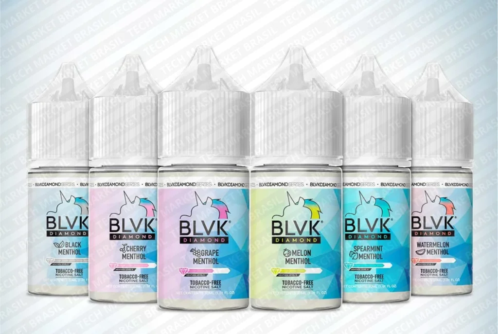 Banner do E-liquido BLVK Diamond – Nic Salt na Tech