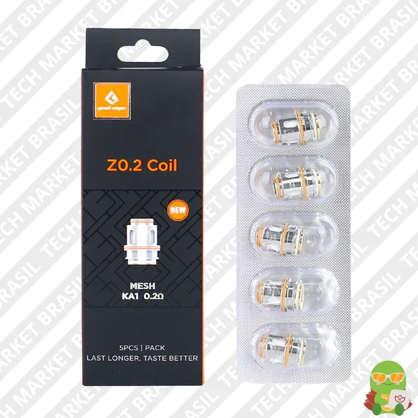 Caixa da Coil Geekvape Z Series na Tech