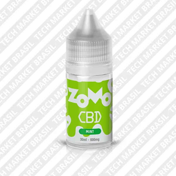 E-liquido Zomo CBD 30ml sabor Mint na Tech Market Brasil