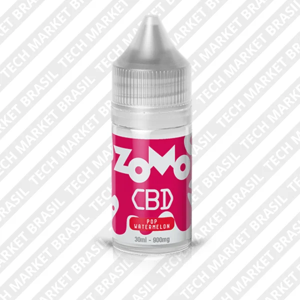 E-liquido Zomo CBD 30ml sabor Pop Watermelon na Tech Market Brasil