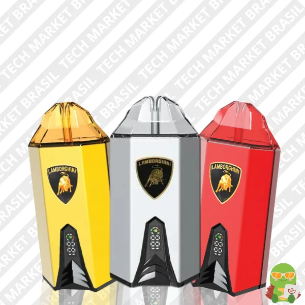 Principal do Lamborghini 12000 Puffs Pod Descartavél na Tech