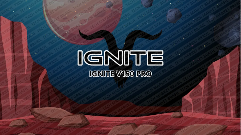 Banner do Pod Descartável Ignite V150 Pro na Tech Market Brasil