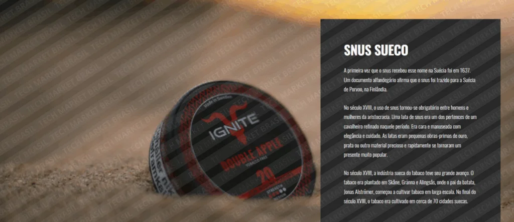 Tradição dos Snus Ignite na Tech Market Brasil