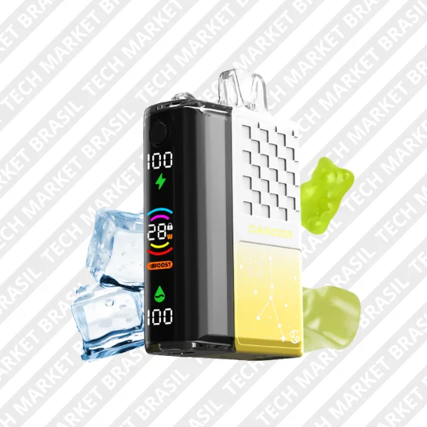 Pod Descartavél Oxbar GK30 Zodiac Edition -White Gummy Ice na Tech Market Brasil