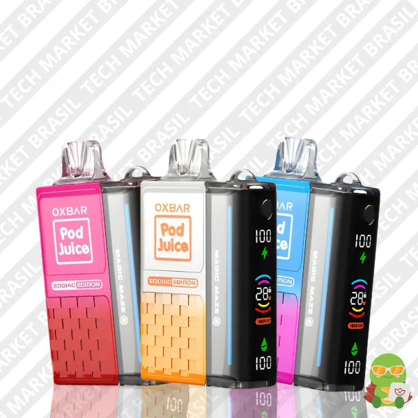 Principal do Pod Descartavél Oxbar GK30 Zodiac Edition na Tech Market Brasil