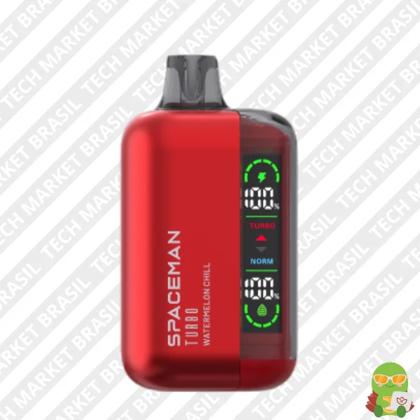 Pod Descartavél Smok Spaceman Turbo - Watermelon Ice na Tech Market Brasil