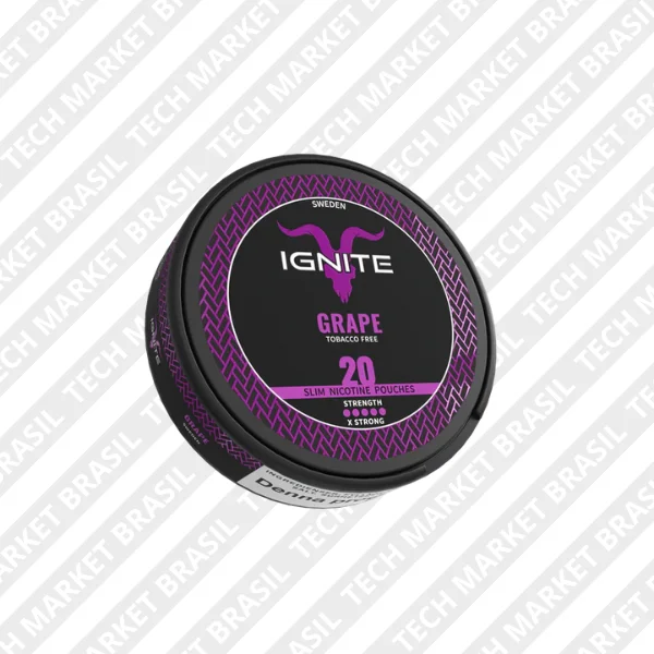 Principal do snus ignite na Grape Tech Market Brasil