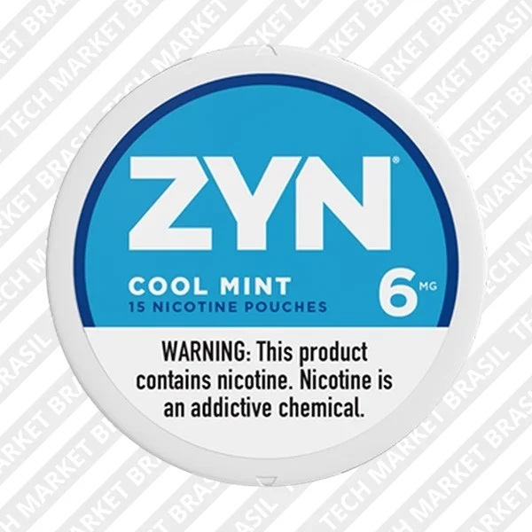 Snus Zyn Cool Mint na Tech Market Brasil
