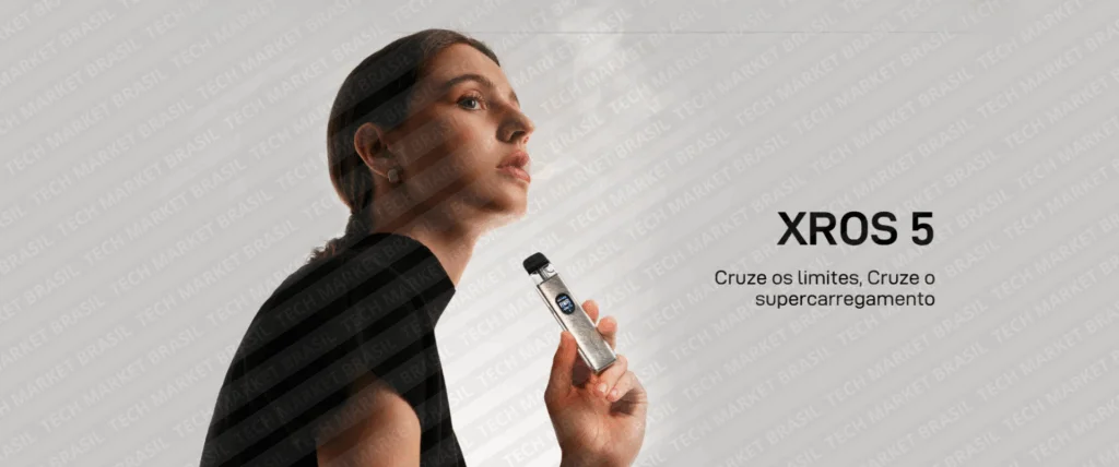 Apresentação do Pod System Vaporesso Xros 5 Tech Market Brasil