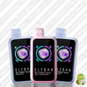 Principal do Pod Descartável Elf Bar Bc 10000 Touch na Tech Market Brasil
