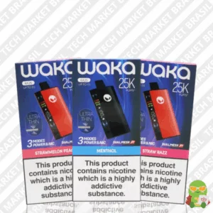 Principal do Pod descartavel Waka Ka25 na Tech Market Brasil