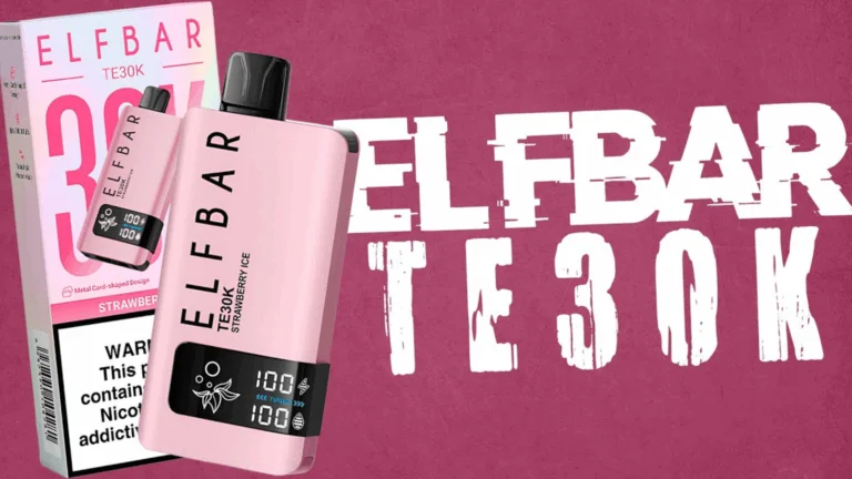 Banner do Post Elfbar TE30K Review Completa: Testamos o Pod de 30.000 Puffs da Marca
