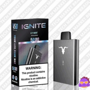 IGNITE V50 Black Special Edition – Pod Descartável – 5000 Puffs