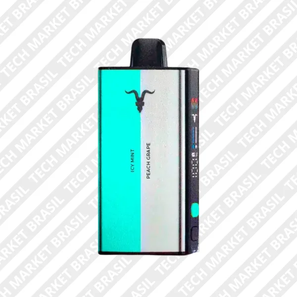 Pod descartável Ignite V400 Mix - Icy Mint + Peach Grape