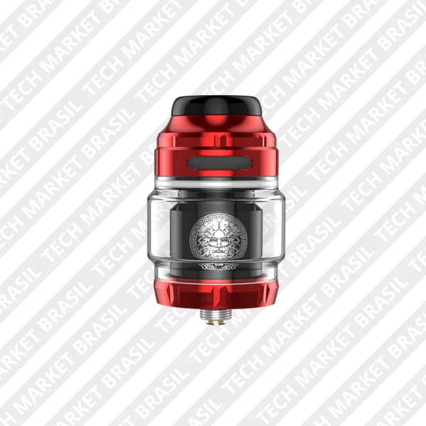 Atomizador Geek Vape Zeus X RTA Red & Black na Tech Market Brasil