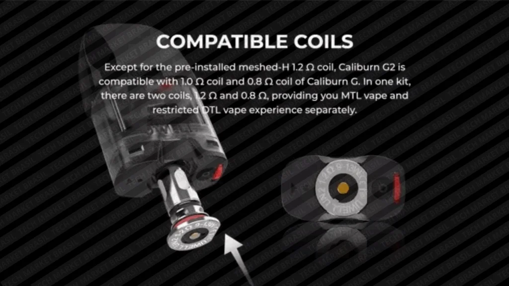 Banner Cartucho Caliburn G2 e GK2 na Tech Market Brasil