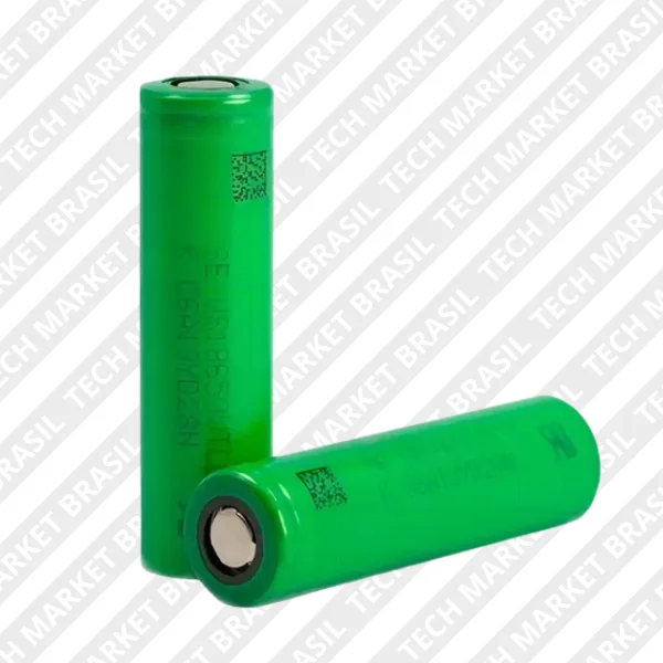 Bateria 18650 Sony VTC6 3000mAh 30A na Tech Market Brasil