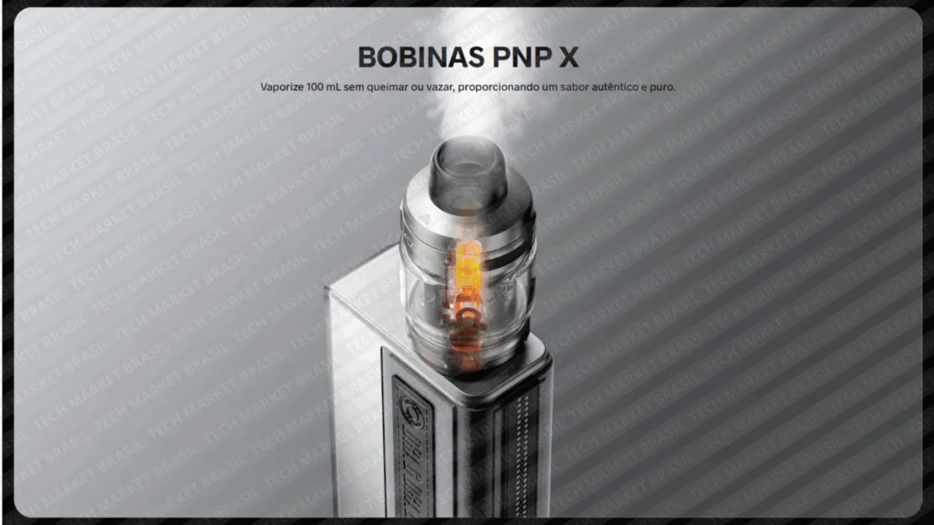 Bobinas PnP X do Vaper Voopoo Drag 5 na Tech Market Brasil