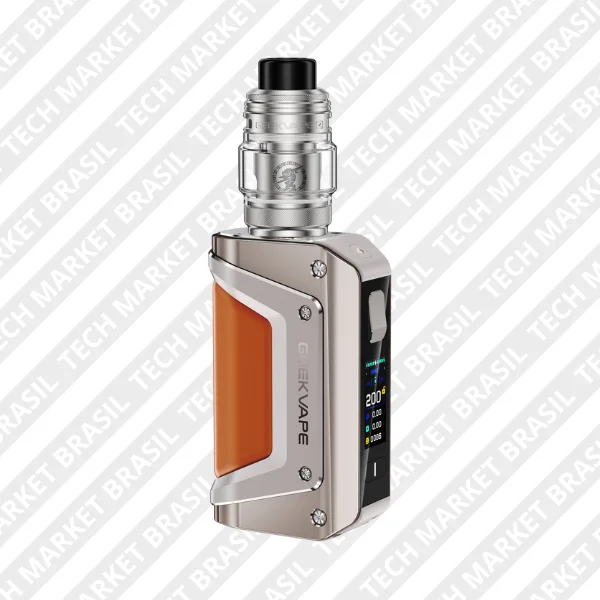 Vaporizador Geek Vape Aegis Legend 3 Titanium Gray na Tech Market Brasil