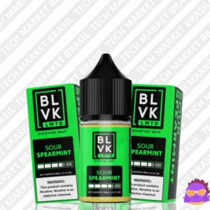 Principal do Nic Salt BLVK LMTD Sour Spearmint na Tech Market Brasil