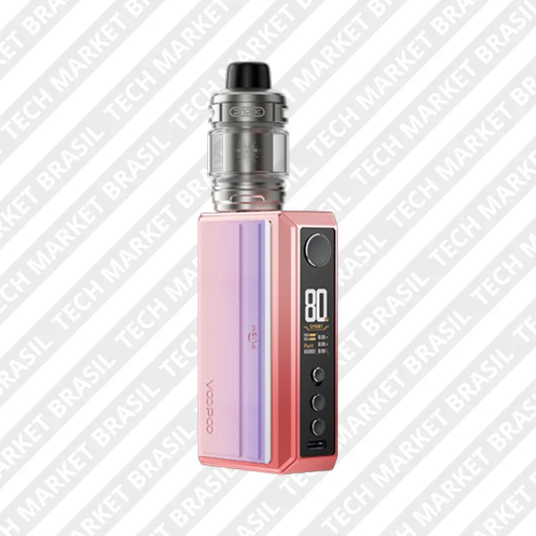 Vaper Voopoo Drag 5 cor Sakura Pink na Tech Market Brasil