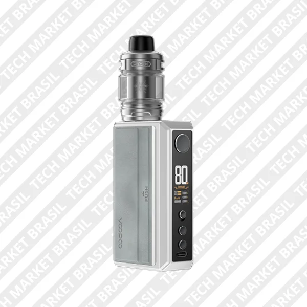 Vaper Voopoo Drag 5 cor Silver na Tech Market Brasil