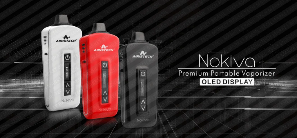 Banner do Vaporizador de ervas Airistech Herbva Novika na Tech Market Brasil