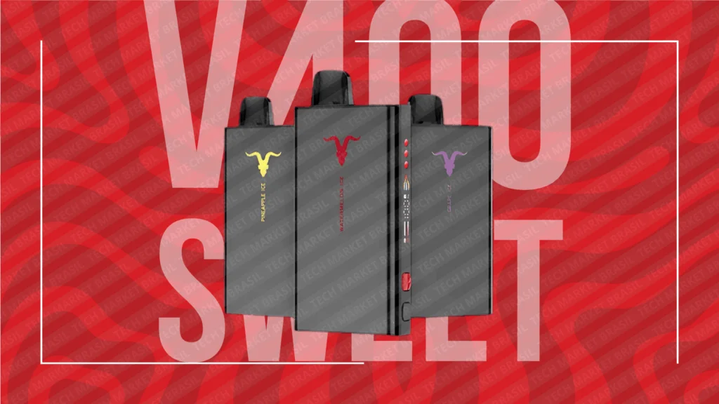 Banner do Pod descartavel Ignite V400 SWEET na Tech Market Brasil