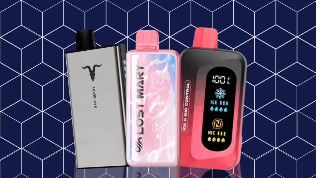 Banner do nosso Ranking 2025: os 5 melhores pods descartáveis com maior duração