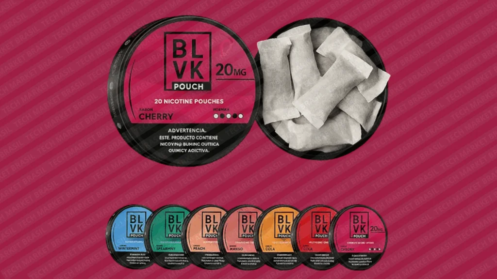Banner do Snus BLVK na Tech Market Brasil