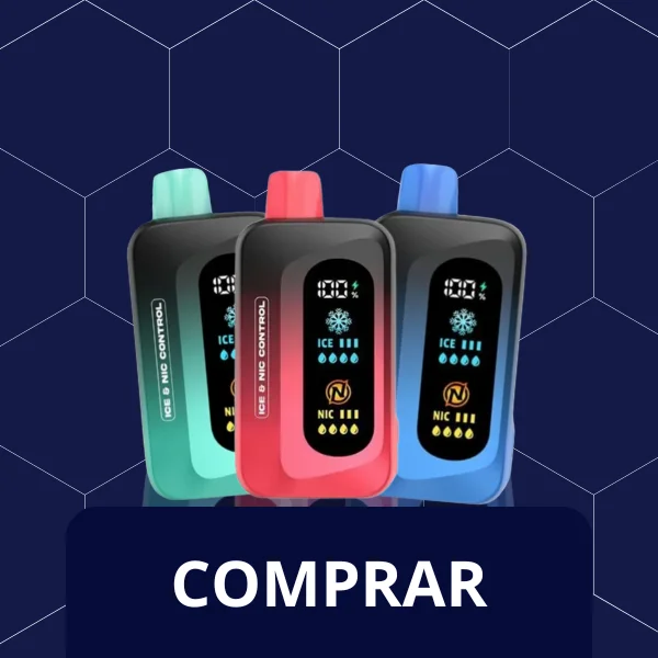 Top 1 BLVK Ice Nic Control na Tech Market Brasil