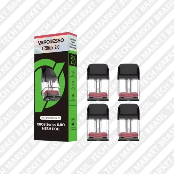 cartucho com coil Xros COREX 2.0 0.8 Ohm