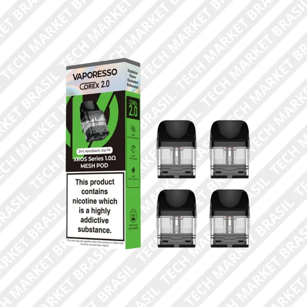 Cartucho com Coil Xros Corex 2.0 – Vaporesso - Imagem 4