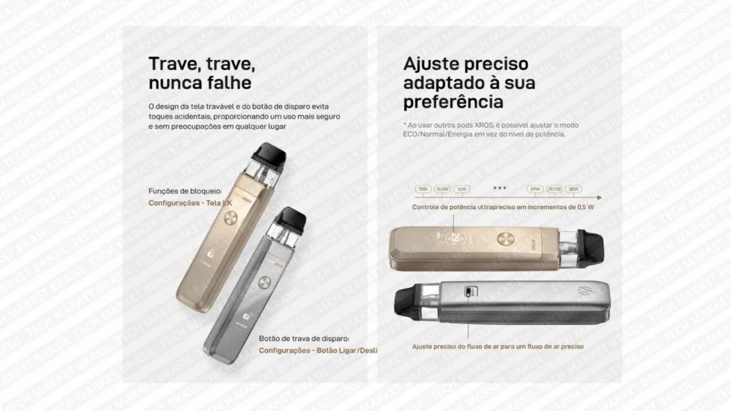 Features do Vaporesso Xros Pro 2