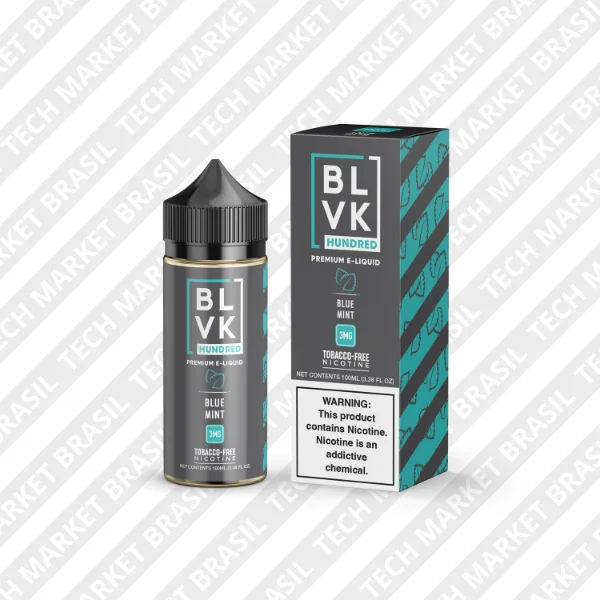 E-líquido Freebase BLVK Hundred Sabor Blue Mint