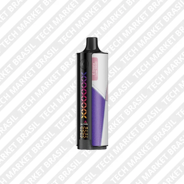 Pod Descartável Elf Bar E-Shisha Luxe - Sabor Grape Mint