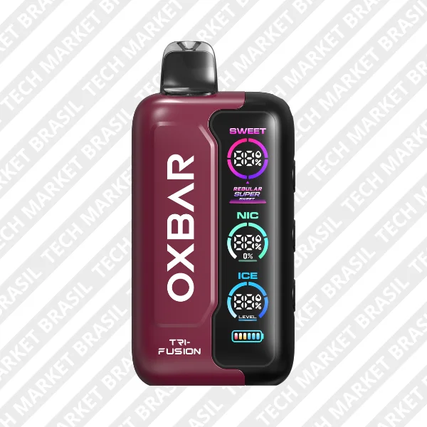 Pod Descartável Oxbar Tri Fusion 45k - Cherry Lemonade