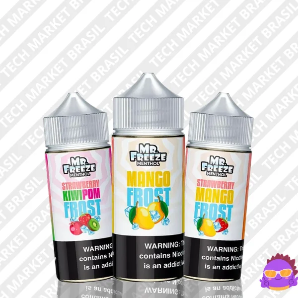 Principal do E-liquido MR. Freeze linha frost na Tech Market Brasil